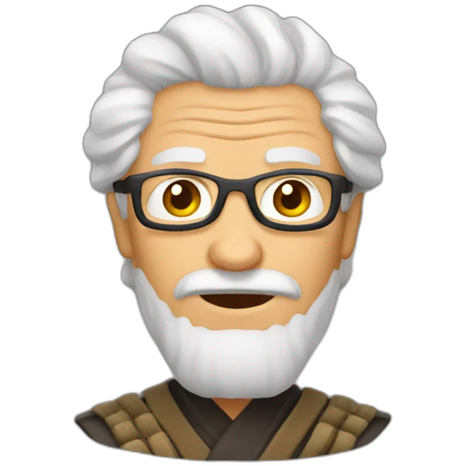 Ninja grandpa emoji