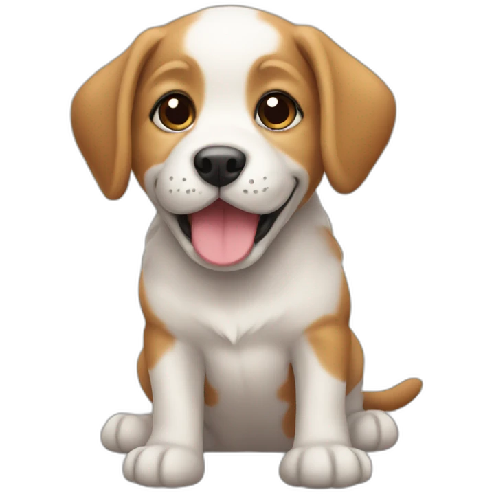 puppy that programs emoji