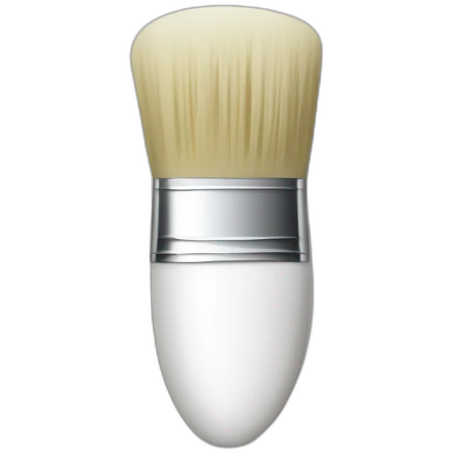 white paint brush emoji