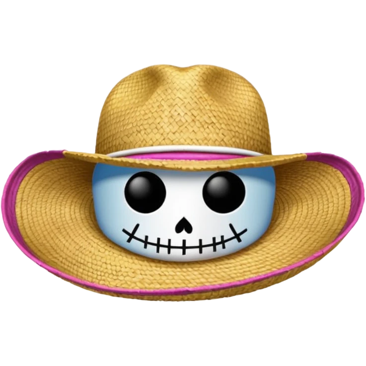 Le drapeau des chapeaux de paille one piece emoji