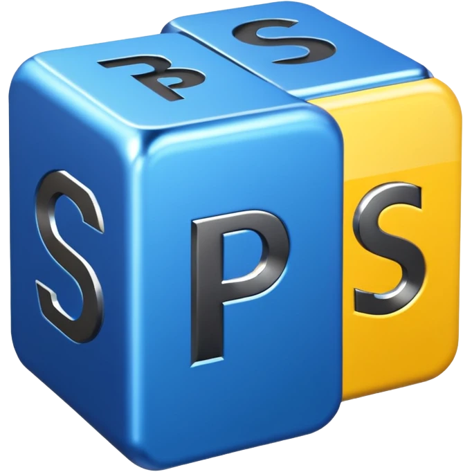 crea los logos de photoshop, ilustrador, visual studio code con estilo 3D emoji