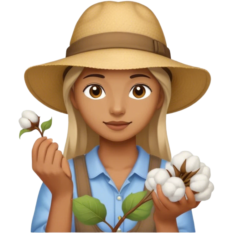 Cotton picker emoji