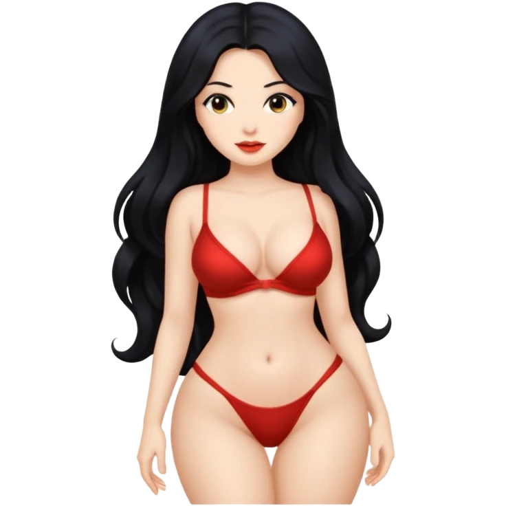 Sexy lady naked big butt emoji