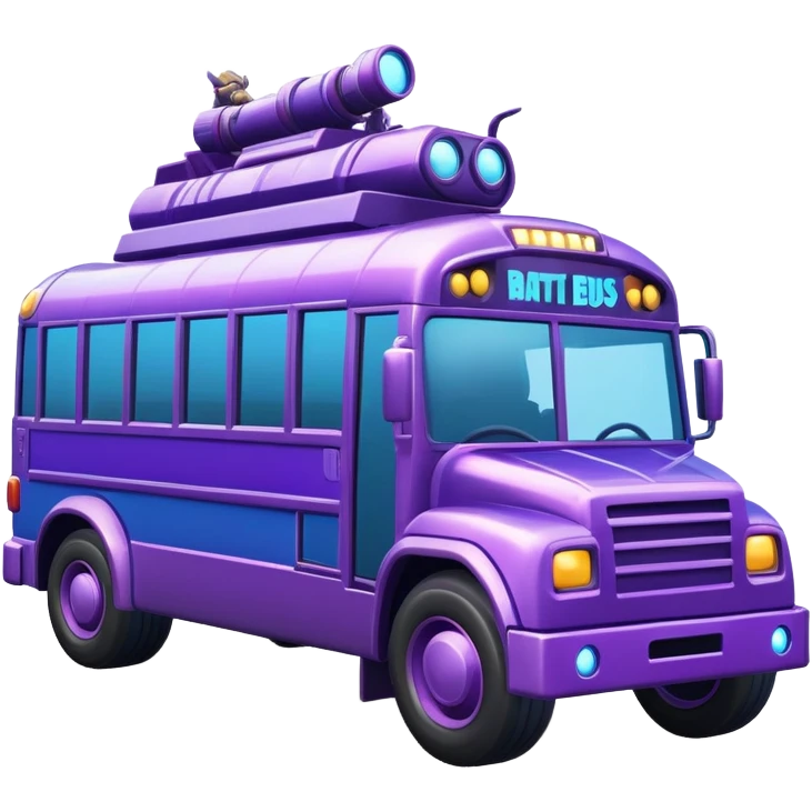 Fortnite battle bus emoji