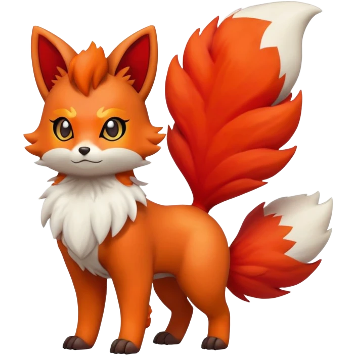 Vulpix-Litten-Fakémon-hybrid-creature (full body)  emoji