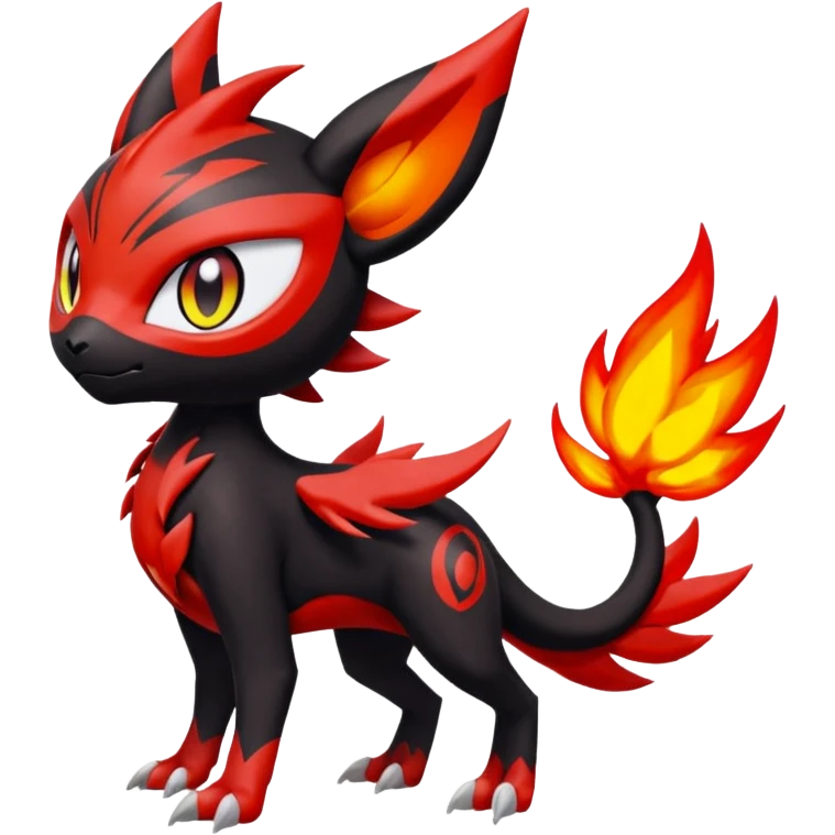 Meloetta-Litten-Guilmon-Darkrai-Pokémon-Fakémon-fusion-hybrid-creature emoji