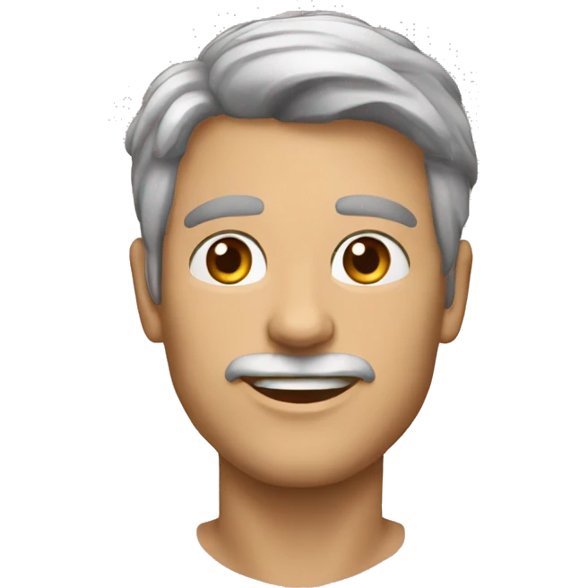 Лысый кот бабер emoji