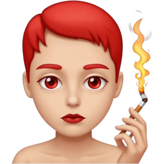 Smoking and being high emoji