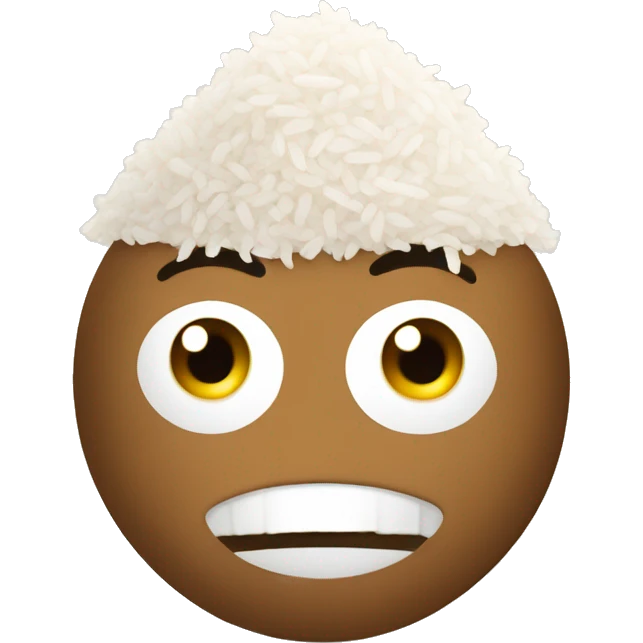 Rice water emoji