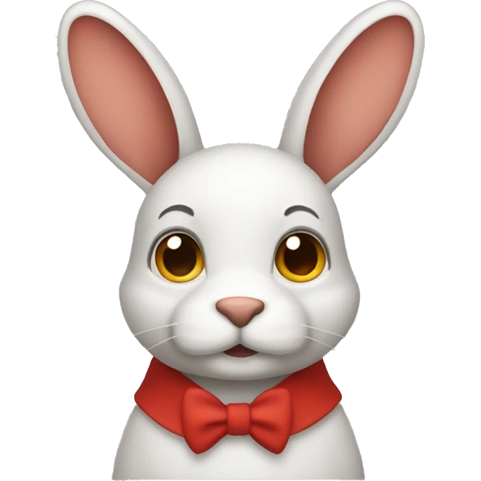 conejo rojo  emoji