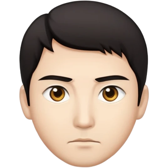 a man with asian eyes emoji