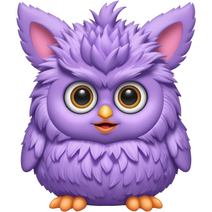 lavender furby  emoji