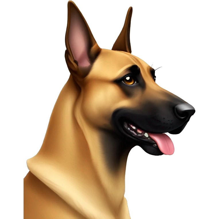 malinois fais le beau emoji