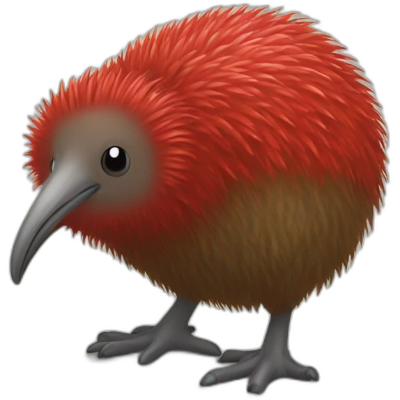 Red kiwi emoji