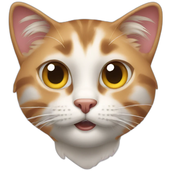 crazy cat emoji