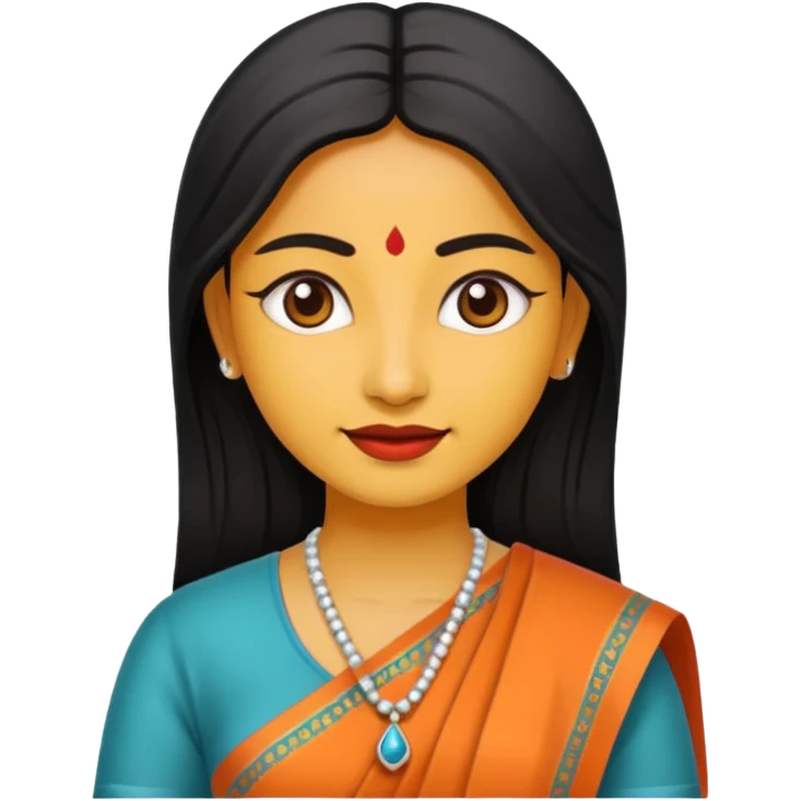 India woman emoji
