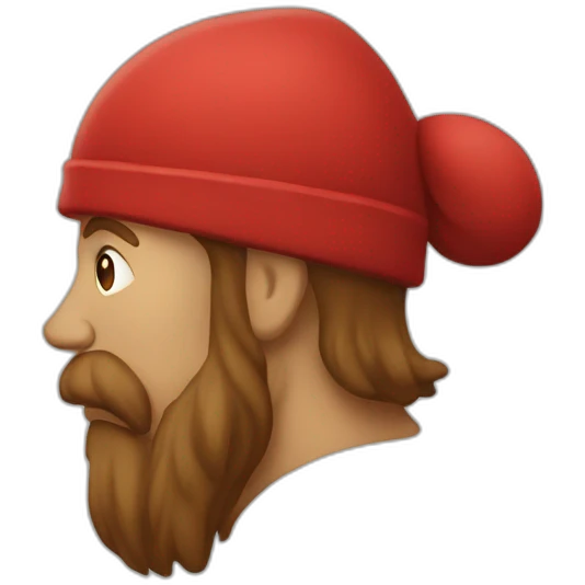 woumen in red emoji