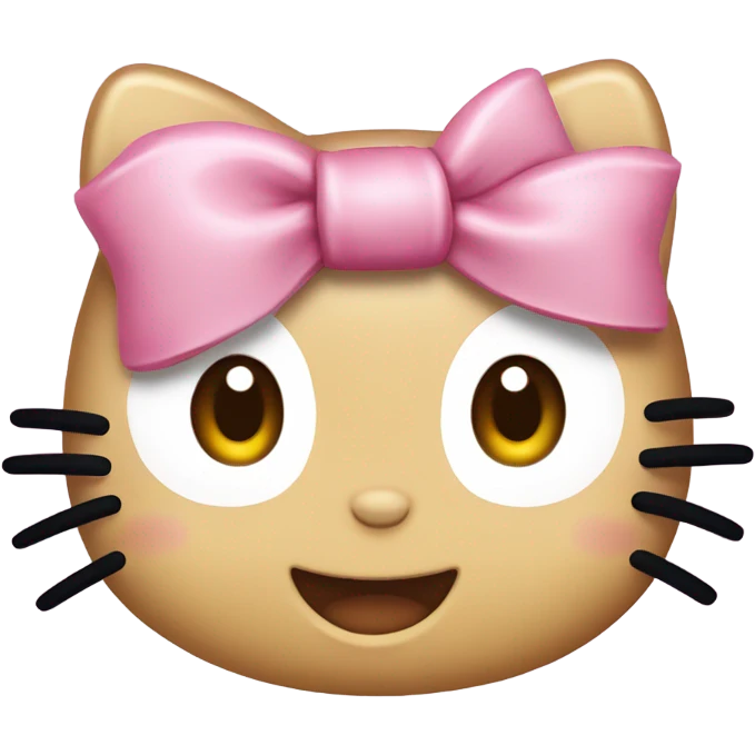 Hello kitty emoji emoji