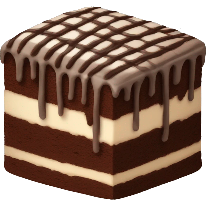 Cocoa cake emoji