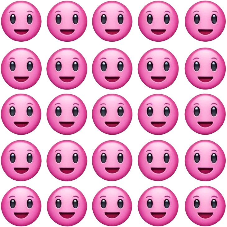 Pink commission emojis emoji