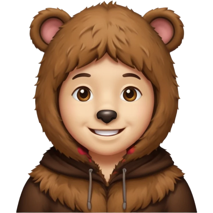  bear costume emoji