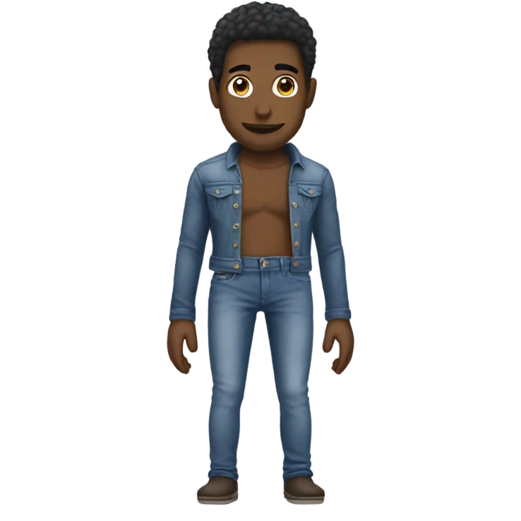 very very very skinny jeans emoji
