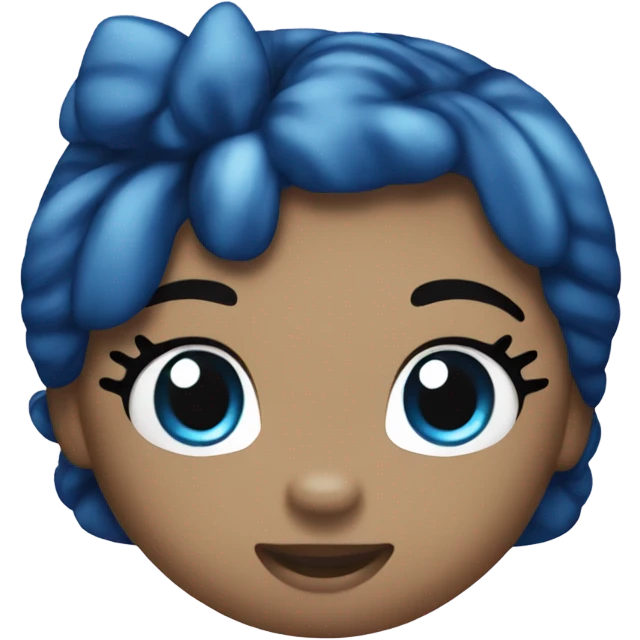 Hello kitty blue 💙 emoji