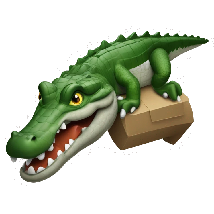 cocodrile aligator drill emoji