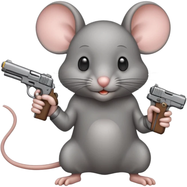 🐁🔫 emoji