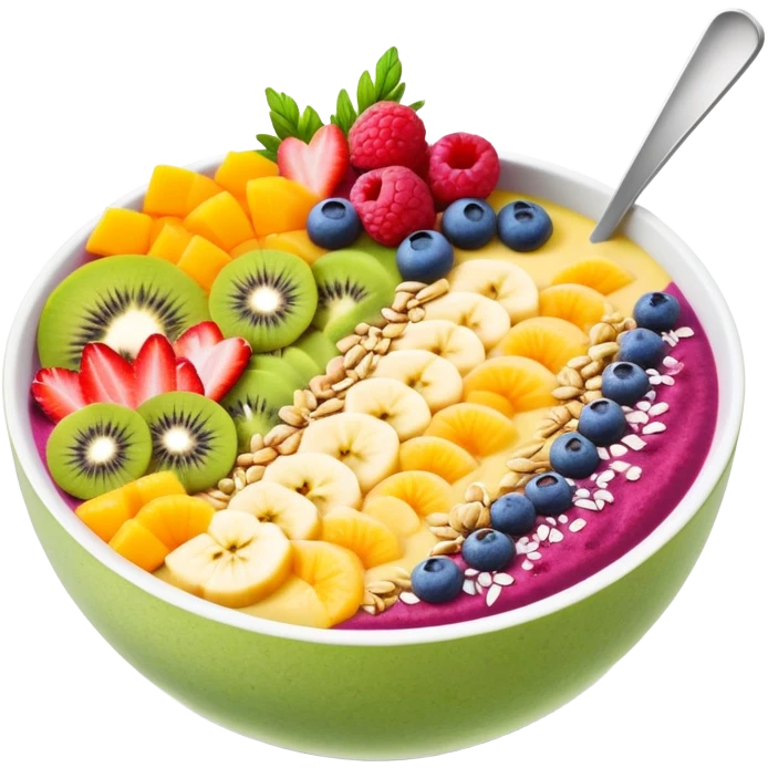 Смузи боул emoji