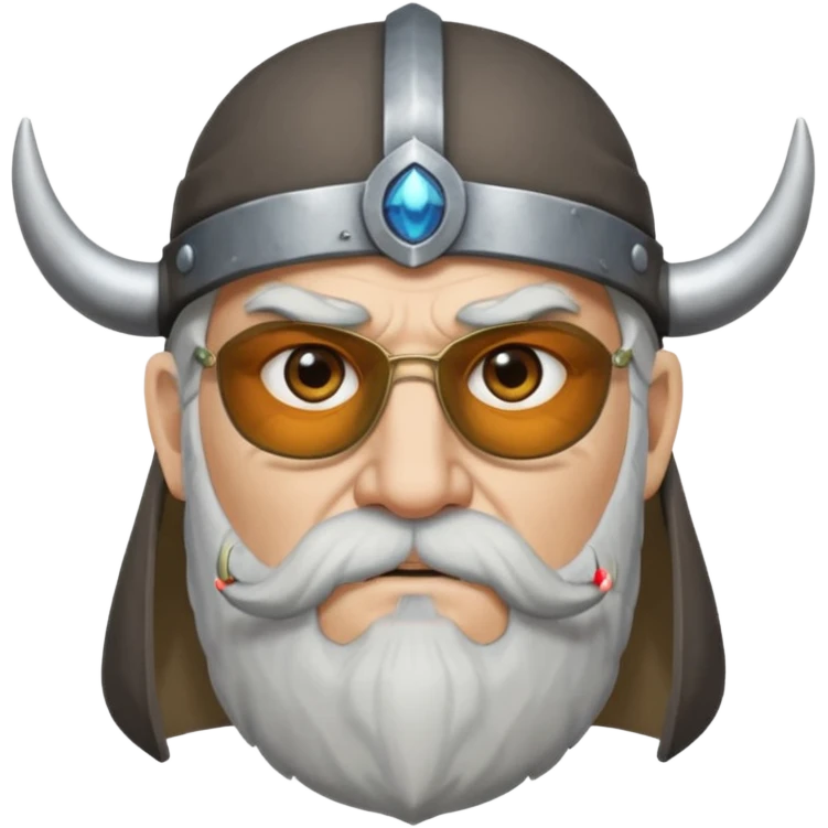 Norse mythology odin with eye patch emoji