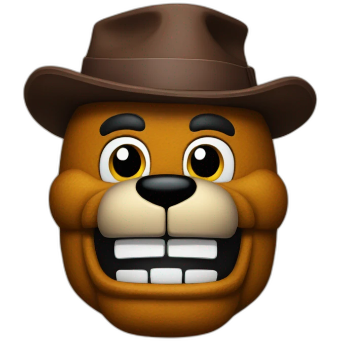 Freddy fazbear head emoji