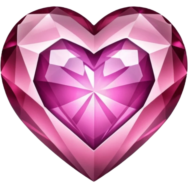 crystal heart emoji