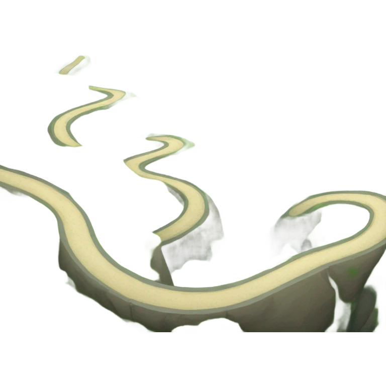 Mountain road emoji
