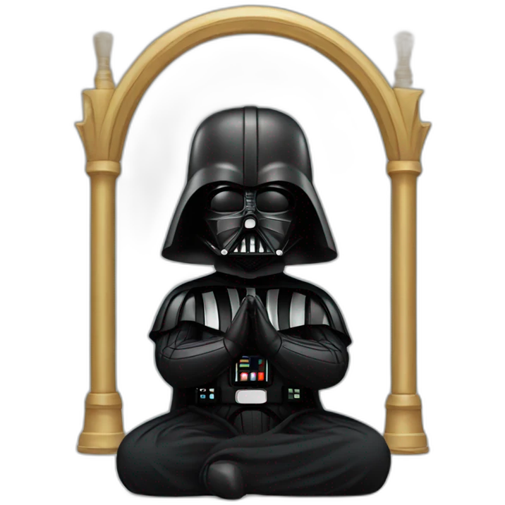 darth vader praying emoji