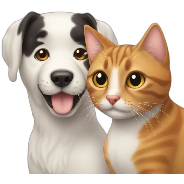 dog and cat emoji