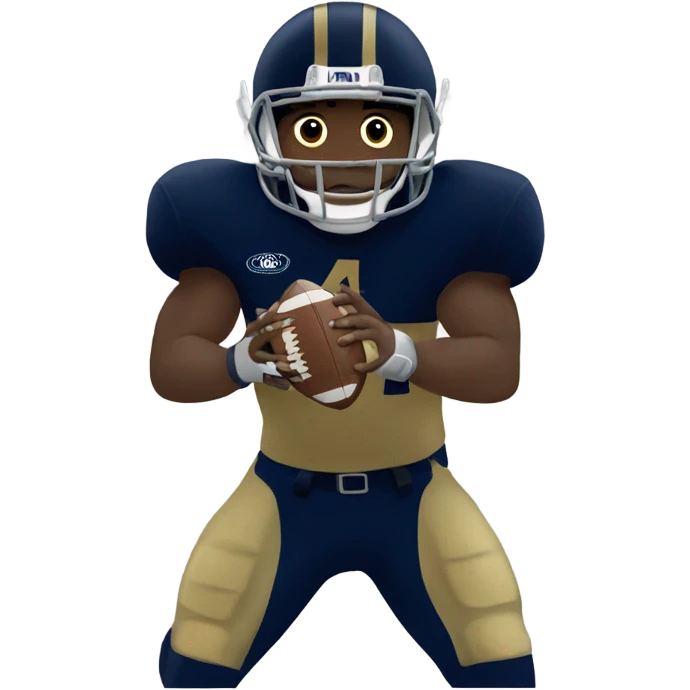 notre dame football player emoji