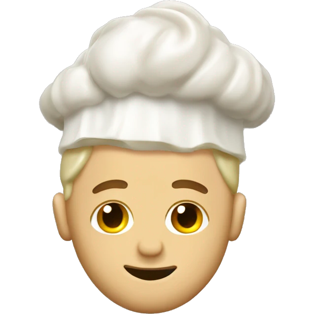 man covered in white sticky alfredo sauce  emoji