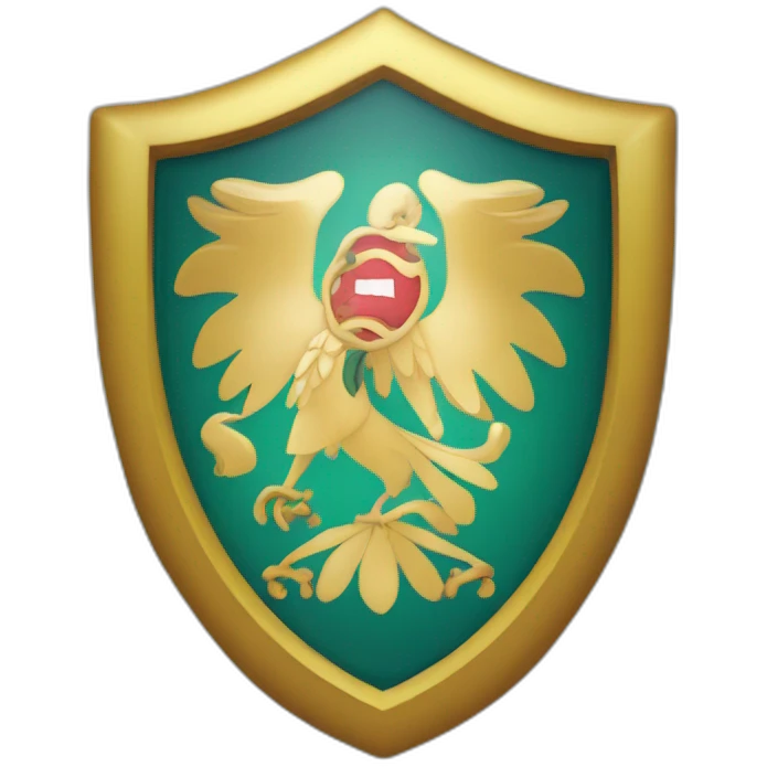 Escudo con una g en el centro emoji