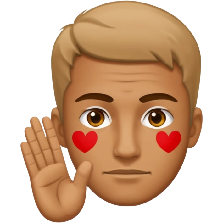 Man no decision gesture sticker emoji