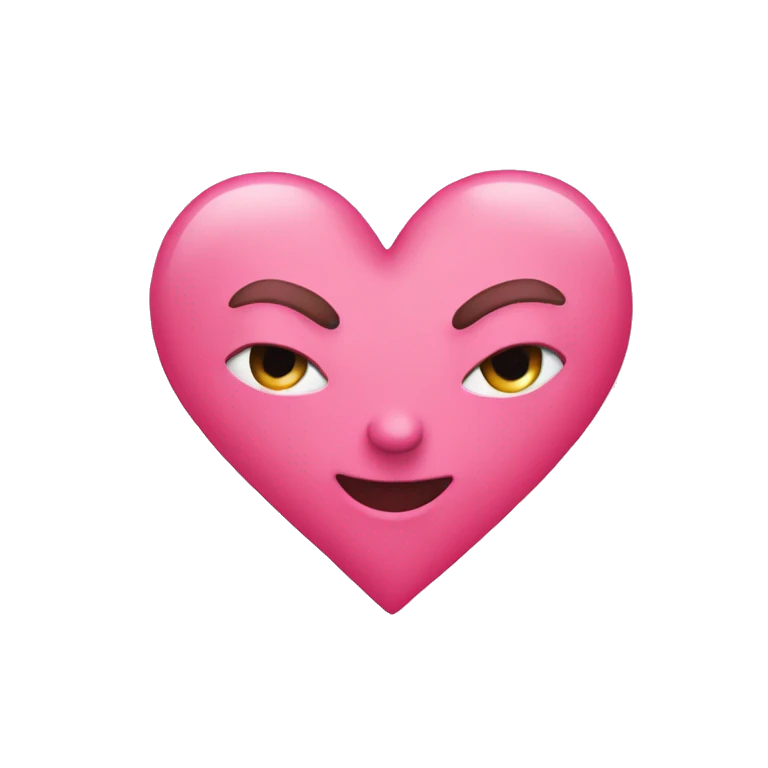Cuore rosa emoji