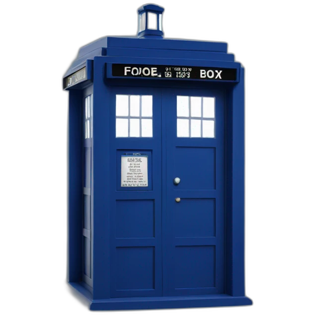 TARDIS emoji