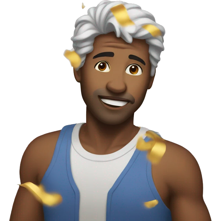 New Year's gift emoji