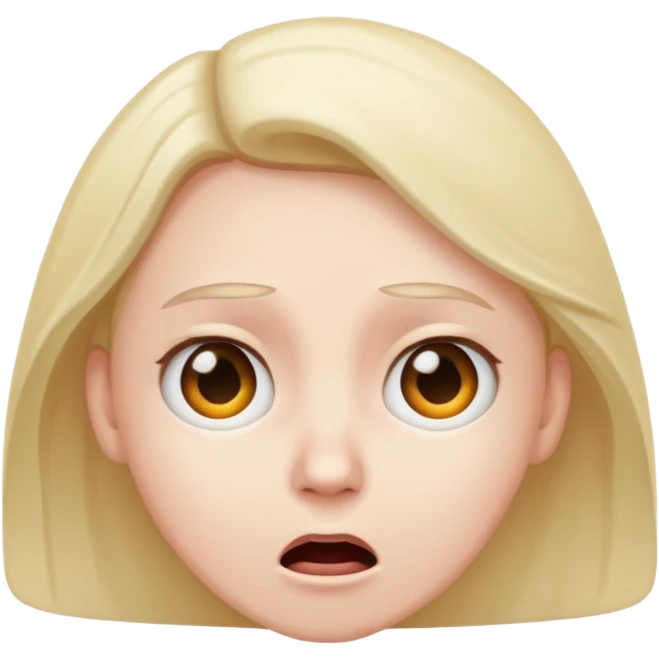 Scared  emoji