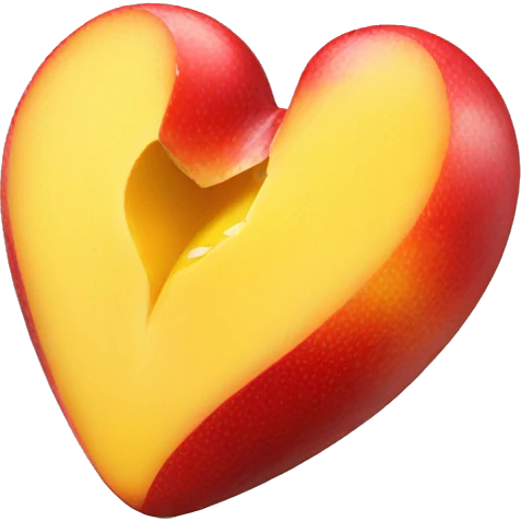 broken heart mango emoji