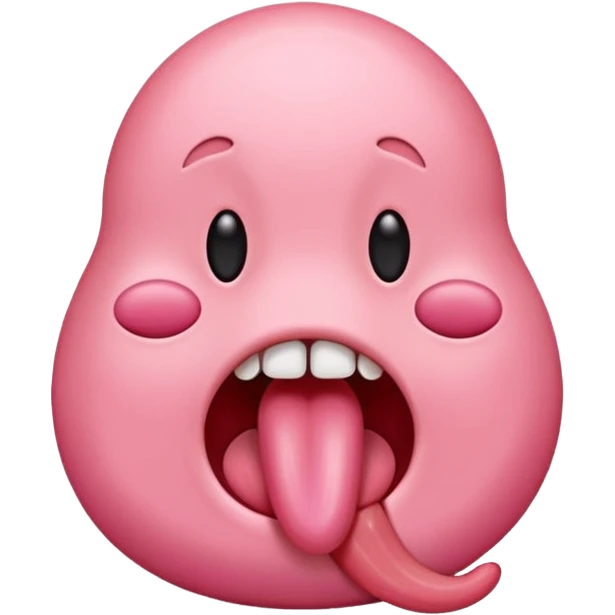  tongue sticking out, only tongue  emoji