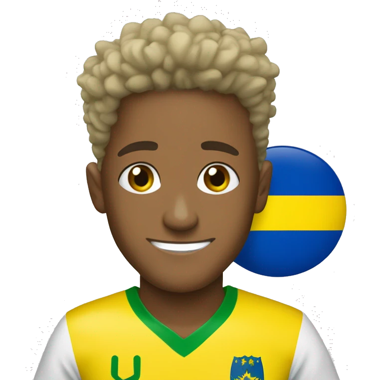 Neymar with gabonese flag emoji