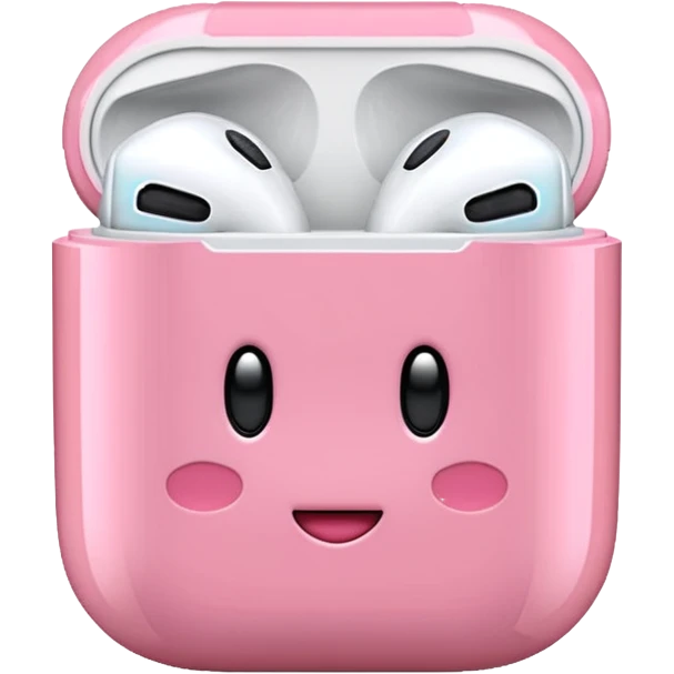 Kirby Airpods emoji