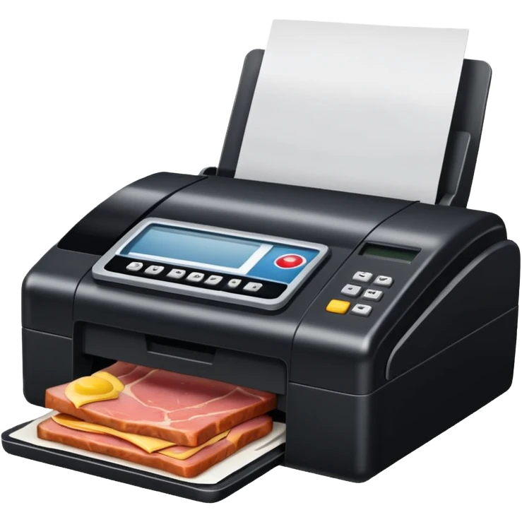 spam meat fax machine emoji