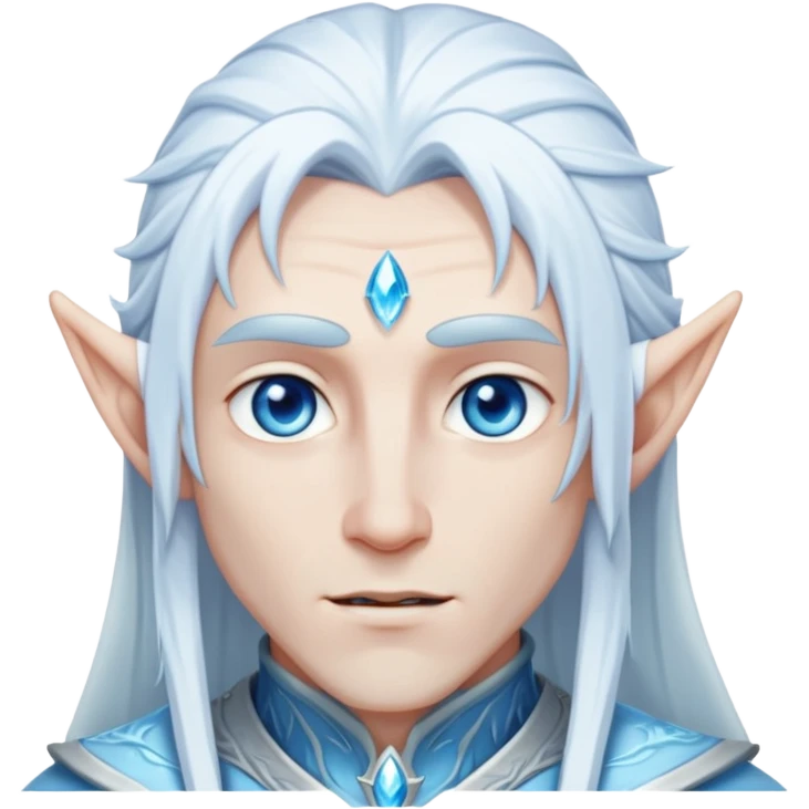 Male ice elf  emoji